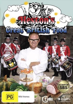 Heston's Great British Food (DVD 2014) Region 4-New Sealed