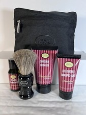 The Art of Shaving Midsize Sandalwood Shaving Kit W/ Travel Bag Genuine Badger