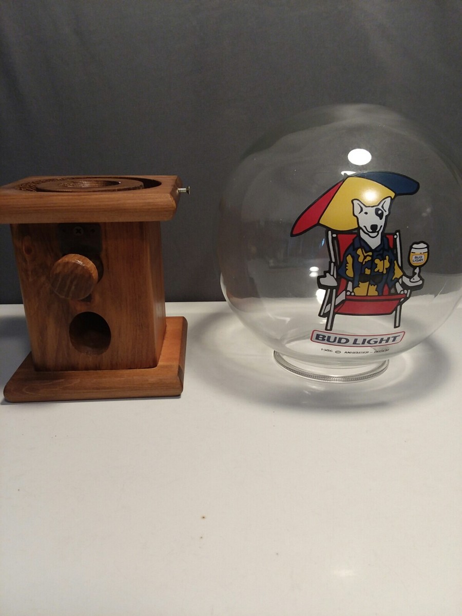 Rare 1986 Bud Light Spuds Mackenzie Candy / Gum Ball Dispenser | eBay