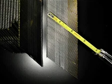 Angle Finish Nails 15 Gauge Plain Finish 2-1/2" Long 4000 pcs