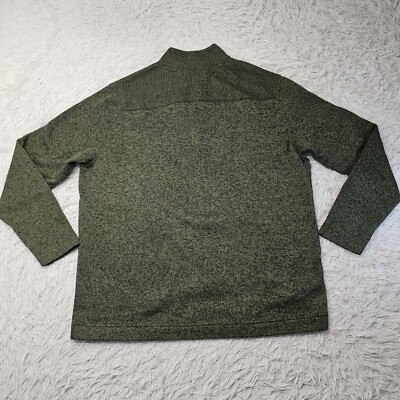 Pull Polaire Vert Telluride Clothing Co. Homme - Taille XL - Quart Zip