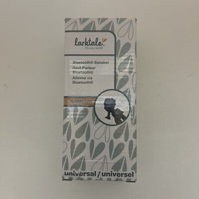 NEW Larktale Bluetooth Portable Wireless Speakers W/ Stereo Sound For Push Cart