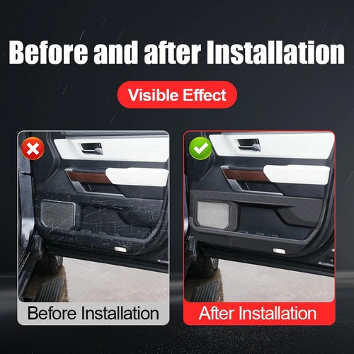 For 2022-2024 Toyota Sequoia door protection panel, speaker protection cover - Picture 3 of 8