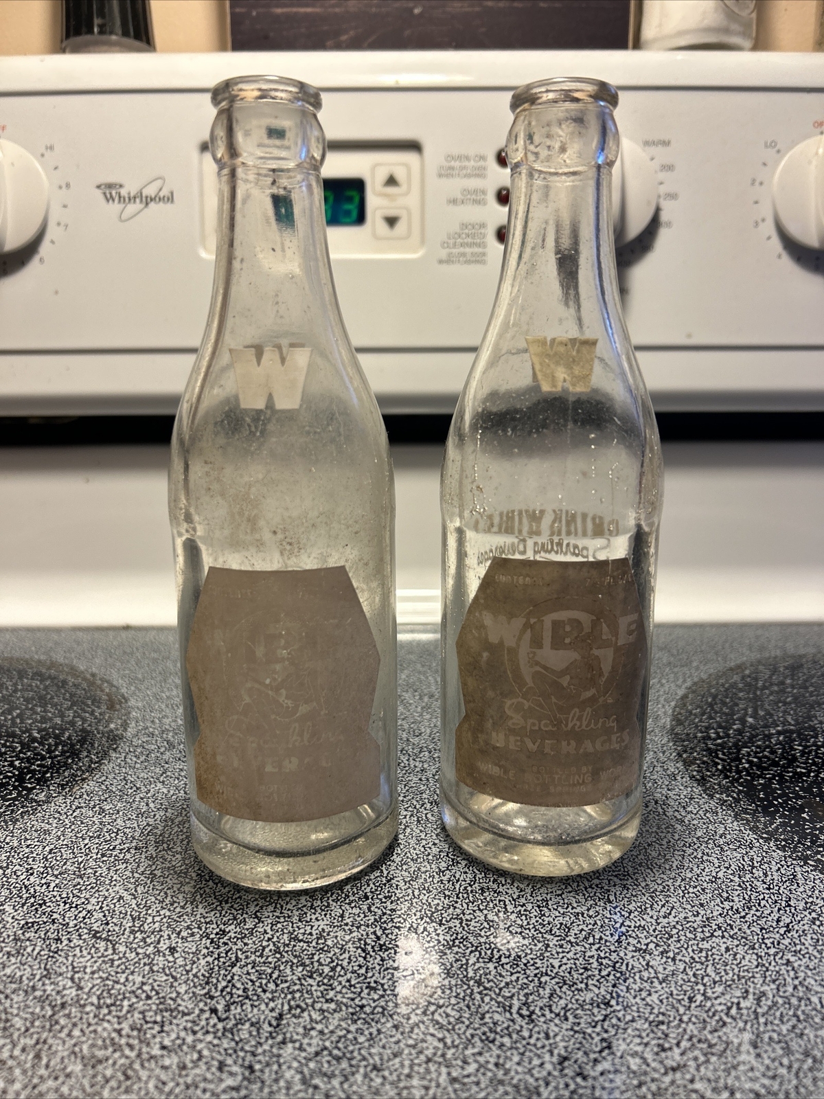 WIBLE SPARKLING BEVS. BATHING BEAUTY THREE SPRINGS PA PYROGLAZED/ACL