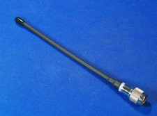 UHF portable antenna, TNC male, 400-990 MHz, factory tuned to your frequency