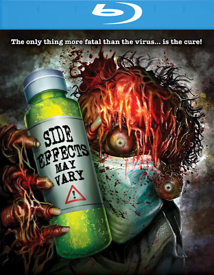 SIDE EFFECTS MAY VARY - NEW sci-fi/horror gory melting man Blu-ray or DVD