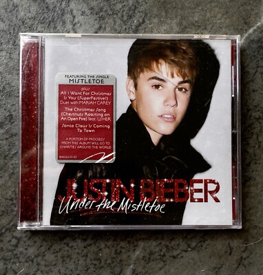Under The Mistletoe by Justin Bieber Mariah Carey Usher - Sealed