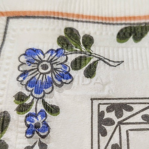 Wida Alt Amsterdam 3-ply Floral Paper Napkins-Lot of 2-Crafting-13.5 in Square - Picture 3 of 4
