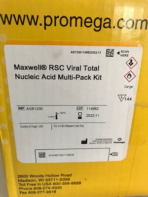 144 Prep) PROMEGA Maxwell RSC Viral Total Nucleic Acid