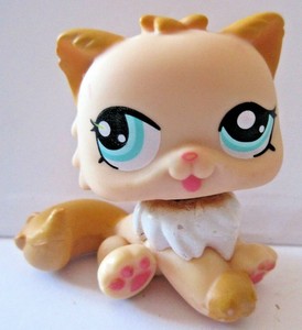 Figurine De Collection Petshop Pet Shop Lps 371 Chat Persan Minis Univers Petshop