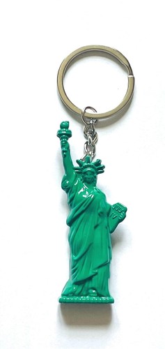 Schlüsselanhänger Freiheitsstatue Schwermetall Souvenir Geschenk New York City Skyline - Bild 12 von 17