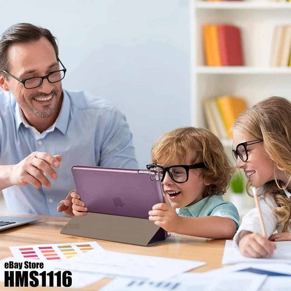 iPad 10th 9th 8th 7th 6th 5th Gen case Air 4th 3 Mini 6 flip smart Stand Cover - Image 2 of 4