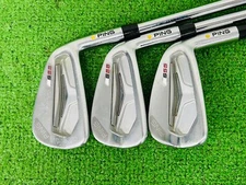 Ping S55 Iron 5-9+PW RH Dynamic Gold S200 Stiff Flex Shaft Yellow Dot G12576