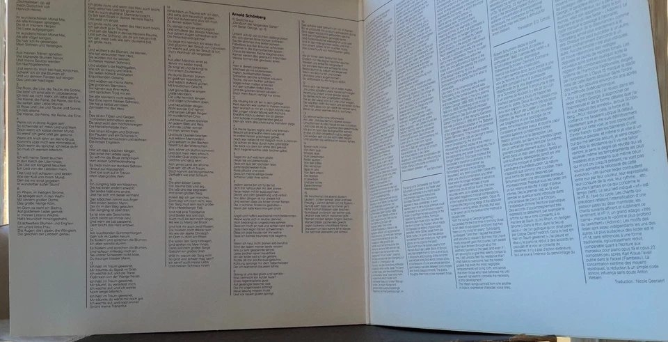 HMV 1466851 SCHUMANN DICHTERLIEBE / SCHONBERG FASSBAENDER REIMANN '83 GERMAN NM - Image 3 of 4