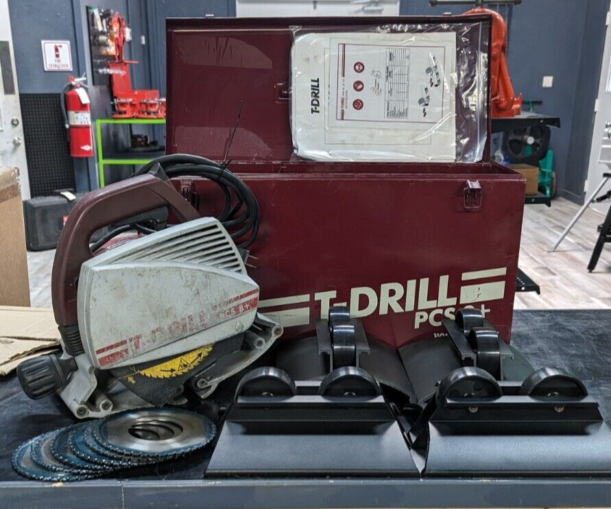 TDrill Pipe Cutting 8 plus Pipe saw Cutter kit TDrill PCS 8 8" pipe