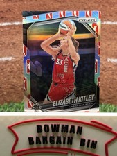 2025 Panini Prizm WNBA - WNBA Logo Prizm #41 Elizabeth Kitley Aces 