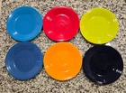 Vintage Fiestaware Luncheon Plates 9" Homer Laughlin Set of 6 Fiesta Ware