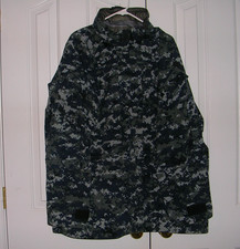 US Navy Uniform NWU Type I Blue Goretex Parka X-Large Long SEAL DEVGRU