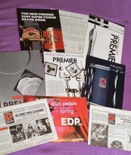 Vintage Premier brochures NINE ITEMS Reso Black Shadow Project One 70/80s vg