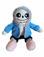 Undertale Sans Plush Stuffed Toy Blue Hoodie/Jacket 9" Tall /0174A