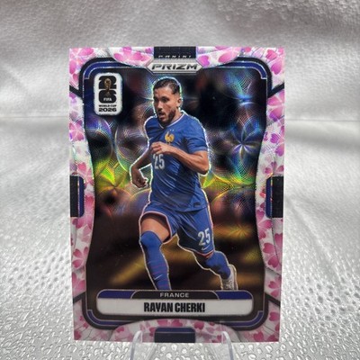 2026 Panini Prizm FIFA World Cup Rayan Cherki Cherry Blossom Prizm /20 France