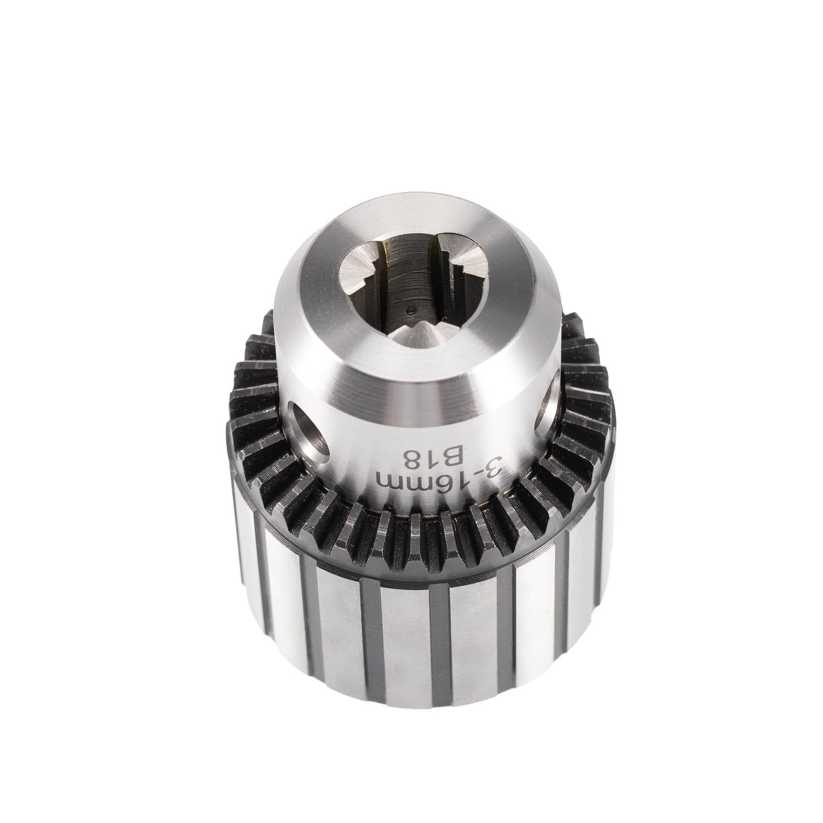 5/8 Heavy Duty Drill Chuck with MT2 Arbor  3/8-16 Drawbar Thread - Includes K...