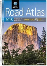 Rand McNally 2018 United States Road Atlas: - Paperback, by Rand McNally - Good