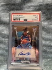 2023 Prizm Deca Cason Wallace Signature #DSCAS PSA 9