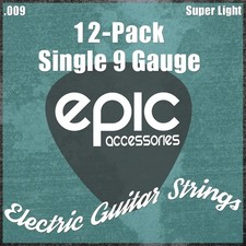 12-Pack De Cuerdas De Guitarra Electrica Indi...