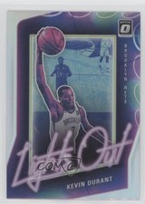 2020-21 Panini Donruss Optic Lights Out Holo Prizm Kevin Durant #8 0i1l