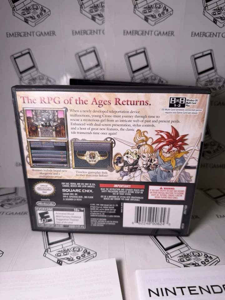 Nintendo DS *Chrono Trigger* OVP USA - Immagine 3 di 4