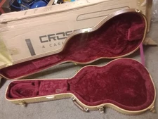 Crossrock PRS SE Hollowbody Electric Guitar Case, Tweed (CRW620PRSHBTW-R)