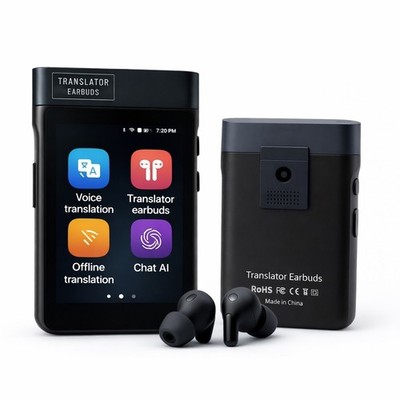 AI Language Translator Device 144 Languages Offline Camera