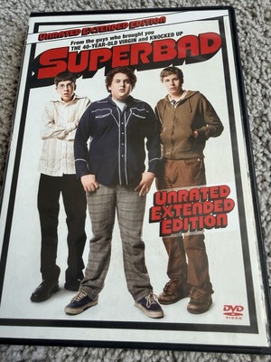 Columbia Pictures Superbad Unrated Extended Edition DVD Jonah Hill Comedy