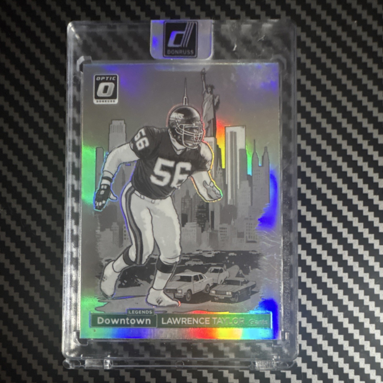 2024 Panini Donruss Optic Downtown Legends Lawrence Taylor #10 Giants
