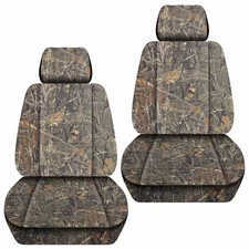Custom-fit Front Truck seat covers camo duck hunt fits Toyota Tundra 2007-13