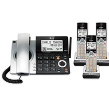 New CL84307 6.0 Expandable Corded Cordless Phone w/ SmartCall Blocker Open Box