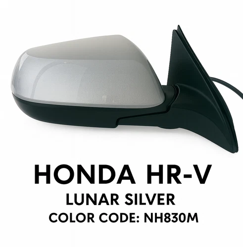 NEW LUNAR SILVER mirror fits 2017-2022 Honda HR-V Passenger Right LX & Sport