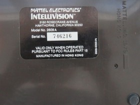 INTELLIVISION MATTEL  Console Vintage + 6 Complete Games w/Manuals Overlays