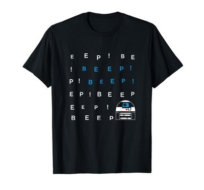 Star Wars R2-D2 Beep Beep Sound T-Shirt_
