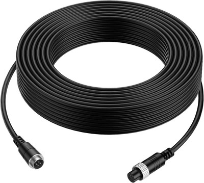 EKYLIN 32FT 10M Car Video 4-Pin Aviation Extension Cable 10m/32ft, 10M/32FT 