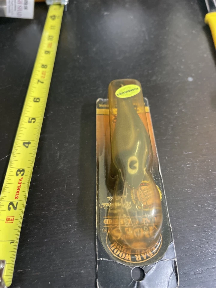 Crankbait Poe's Super Cedar Series 400 137 Classic Diver 12-20' hecho a mano nuevo en caja Foto 4 de 4