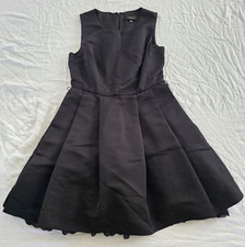 Jason Wu for Target Black Sequin Round Neck Fit & Flare Knee Dress 10