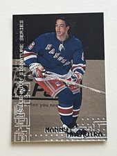 1999-00 Be A Player Millennium #163 Manny Malhotra NHL New York Rangers