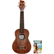 Sawtooth Mahogany Series Soprano Ukulele with Quick Start Guide
