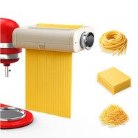 Nudelaufsatz FüR Kitchenaid – Pasta Roller, Spaghettischneider & Fettuccine