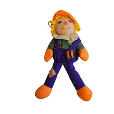Stuffins 8” Scarecrow Plush Vintage 1998