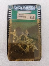 GORKAMORKA Ork Boyz with Shootas Rare OOP, SEALED Blister Warhammer 40k Set 1997