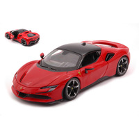 Ferrari SF90 Hybrid Stradale 2019 RED 1:24 Burago Auto Stradali -D- Neues Modell