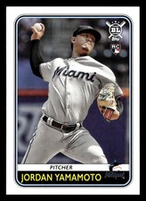 Jordan Yamamoto 2020 Topps Big League #79 Miami Marlins Rookie RC